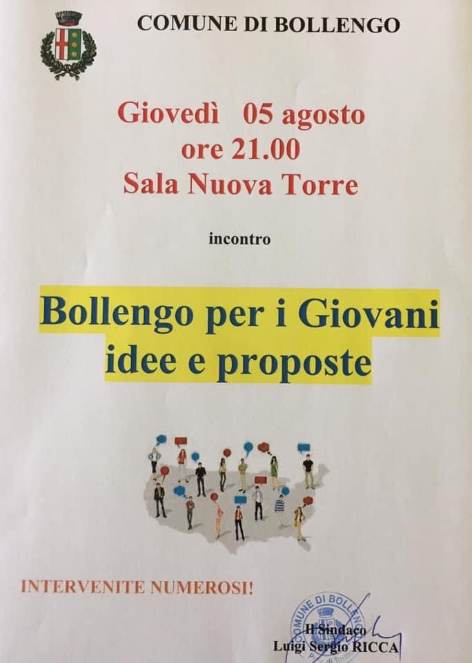 volantino riunione pro loco giovani